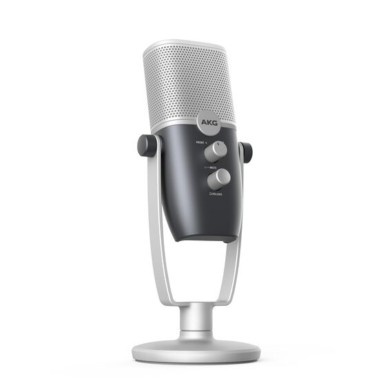 AKG Ara - Blue - Professional Two-Pattern USB Condenser Microphone - Hero