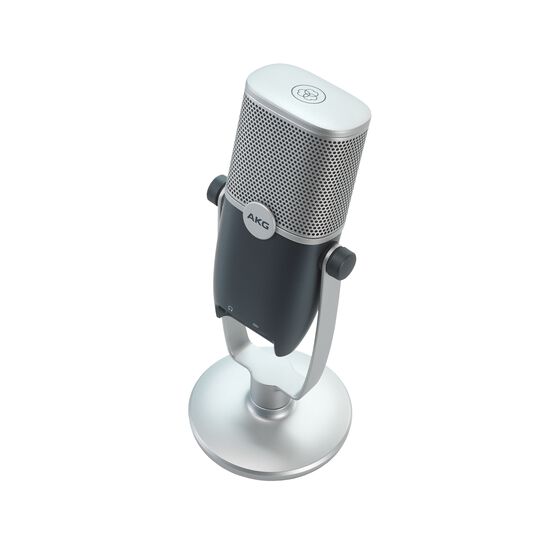AKG Ara - Blue - Professional Two-Pattern USB Condenser Microphone - Detailshot 2