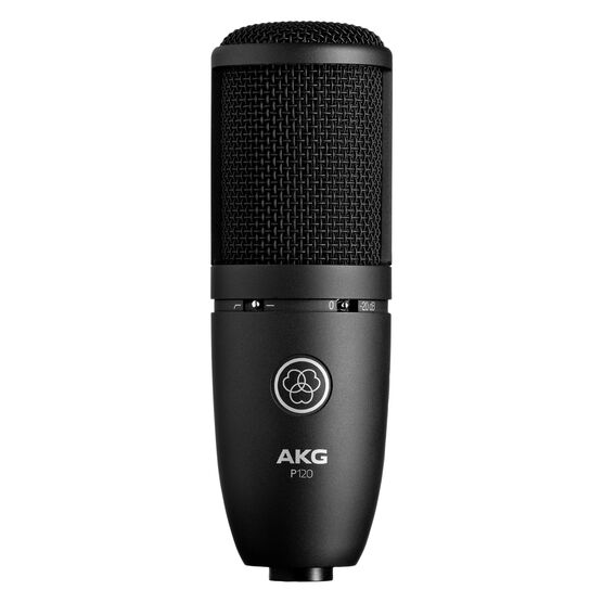 P120 - Black - High-performance general purpose recording microphone - Hero
