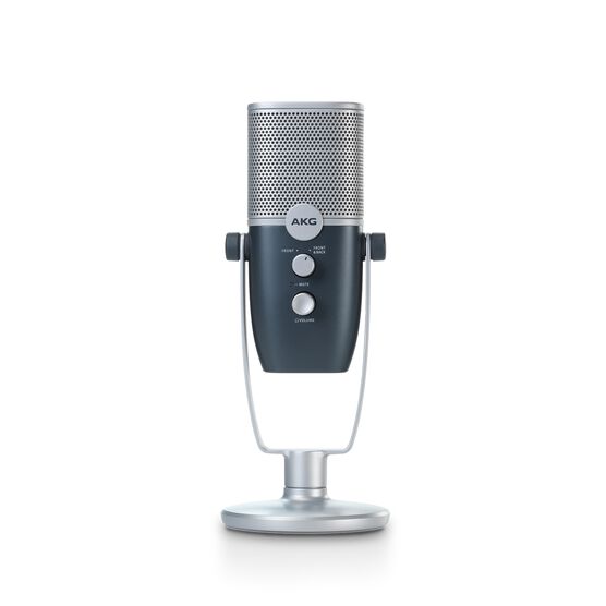 AKG Ara - Blue - Professional Two-Pattern USB Condenser Microphone - Detailshot 3