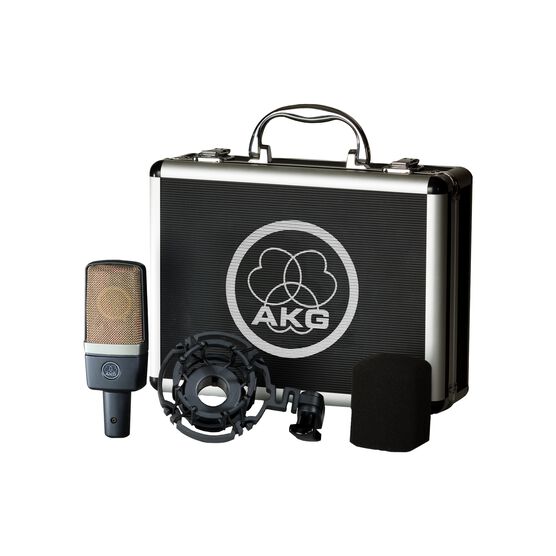 C214 - Black - Professional 
large-diaphragm 
condenser microphone - Detailshot 3