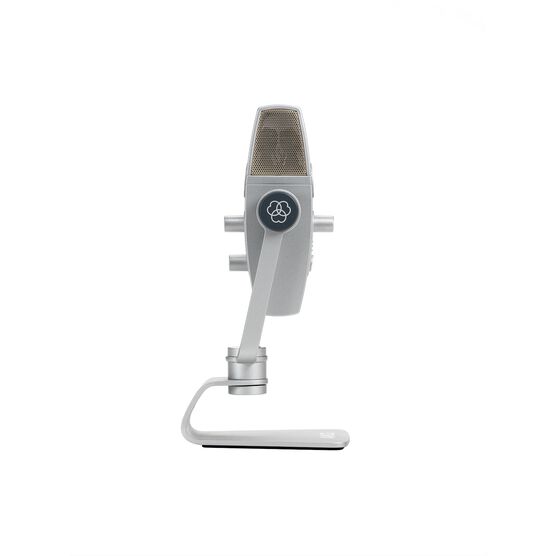 AKG Lyra - Silver - Ultra-HD Multimode USB Microphone  - Left