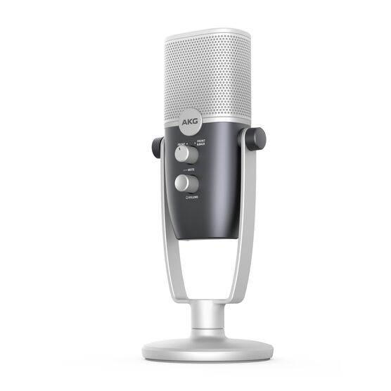 AKG Ara - Blue - Professional Two-Pattern USB Condenser Microphone - Detailshot 5