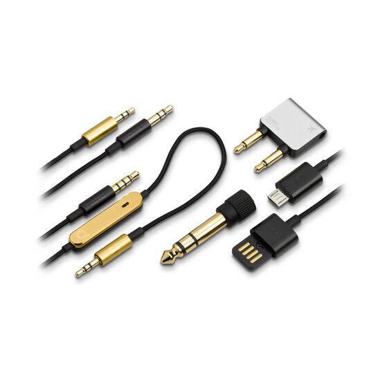 N90Q - Black - Reference class auto-calibrating noise-cancelling headphones - Detailshot 2