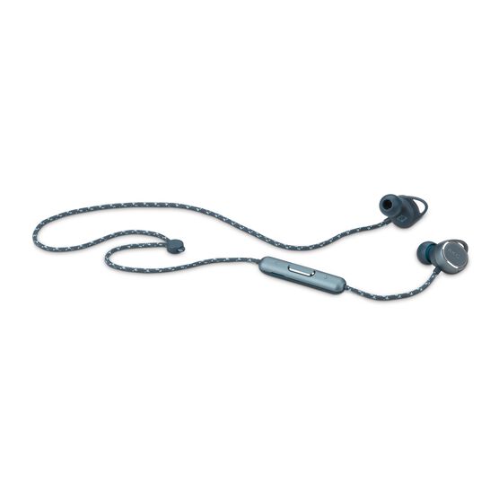 AKG N200WIRELESS - Blue - Reference wireless in-ear headphones - Detailshot 2