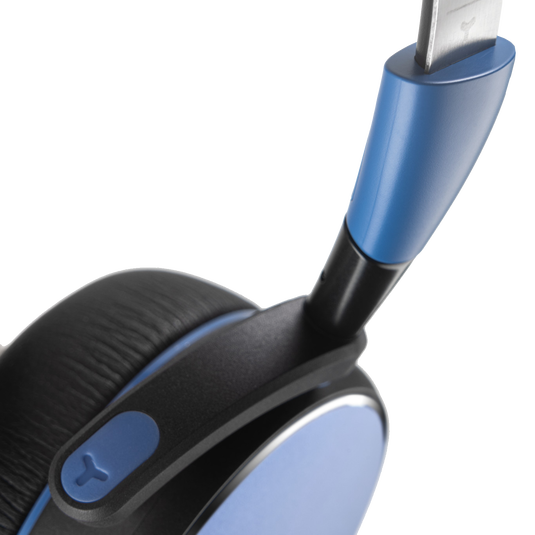 AKG Y400 WIRELESS - Blue - Wireless mini on-ear headphones - Detailshot 1 image number null