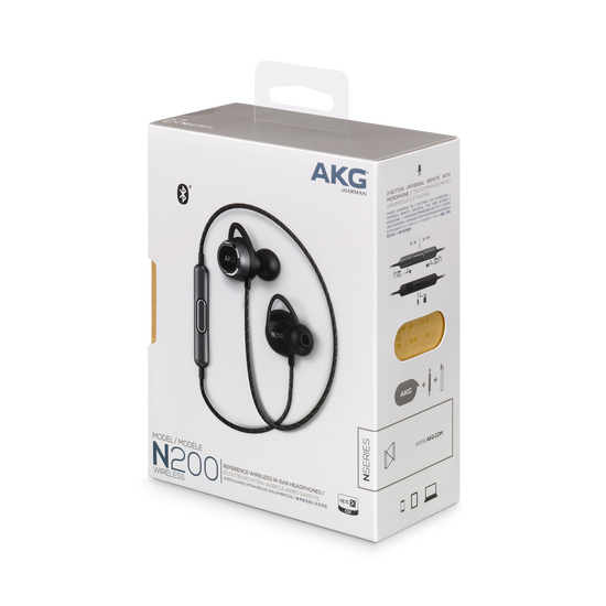 AKG N200WIRELESS(エヌ200ワイヤレス) : AKG/Bluetoothイヤホン