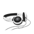 Y 30 - White - Stylish, uncomplicated, foldable headphones with 1 button universal remote/mic - Hero