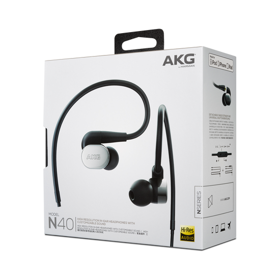 N40(エヌ40) : AKG/カナルイヤホン,ハイレゾ,インイヤー N40(エヌ40) : AKG/カナルイヤホン,ハイレゾ,インイヤー