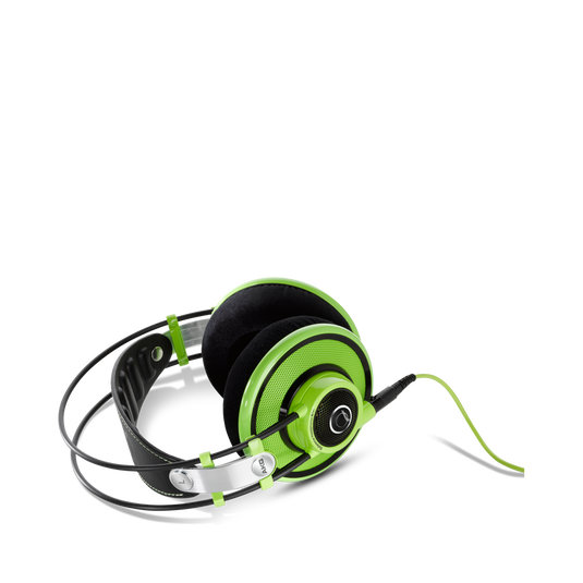 Q701 - Green - Quincy Jones Signature line, Reference-Class Premium Headphones - Detailshot 2 image number null