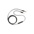 Audio Cable for AKG Y600NC WIRELESS - Black - Hero