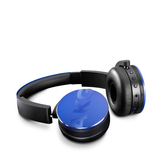 Y50BT - Blue - Premium portable Bluetooth speaker with quad microphone conferencing system - Hero image number null