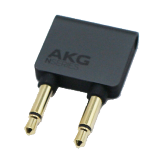 Flight Adaptor for AKG N200NC Wireless - Black - Hero image number null