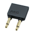 Flight Adaptor for AKG N200NC Wireless - Black - Hero