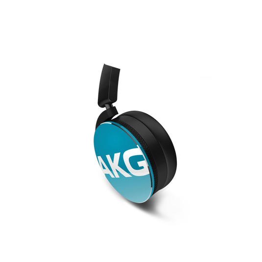 Y50 - Blue - On-ear headphones with AKG-quality sound, smart styling, snug fit and detachable cable with in-line remote/mic - Detailshot 1 image number null