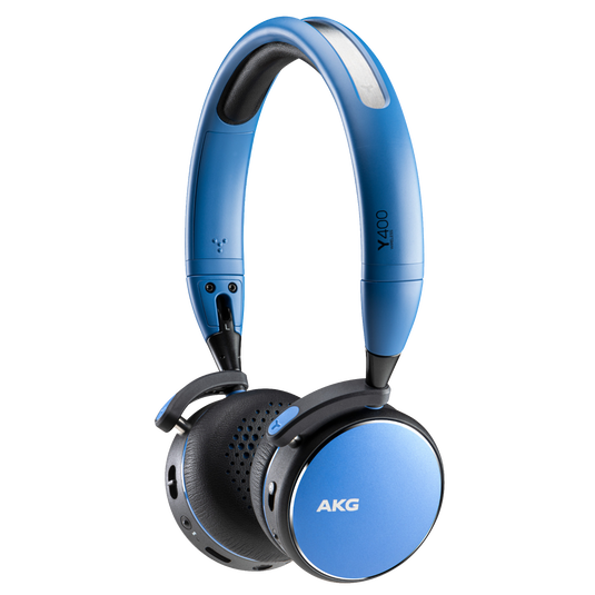 AKG Y400 WIRELESS - Blue - Wireless mini on-ear headphones - Hero image number null