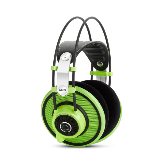 Q701 - Green - Quincy Jones Signature line, Reference-Class Premium Headphones - Hero image number null