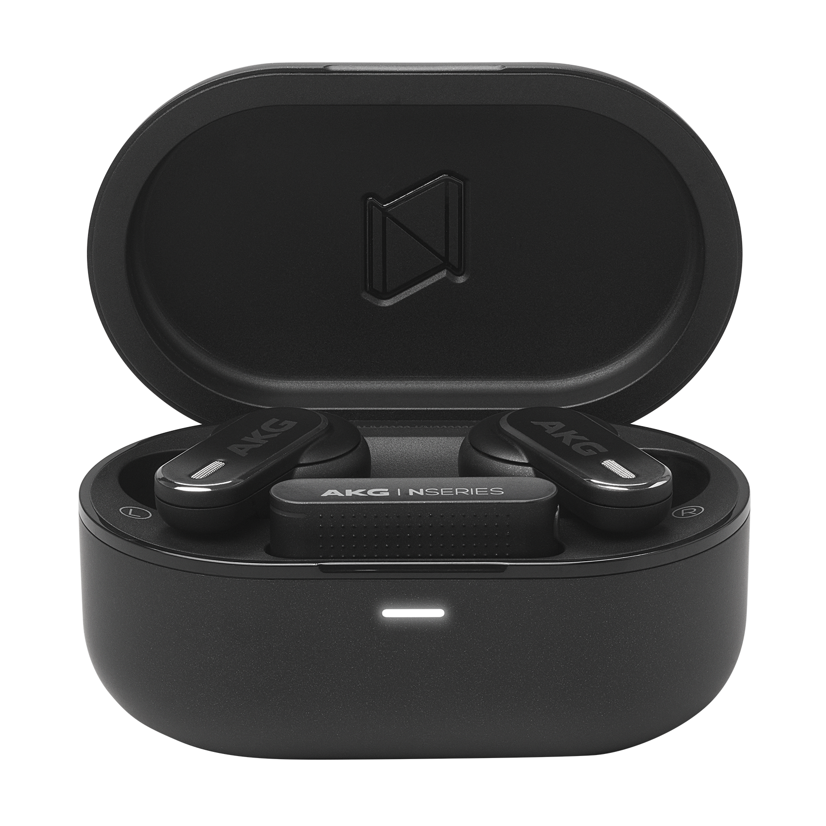 AKG N5 Hybrid - Black - True wireless noise cancelling earbuds - Detailshot 2