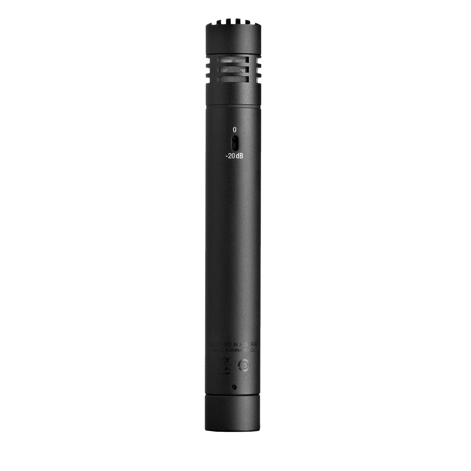 P170 - Black - High-performance instrument microphone - Back
