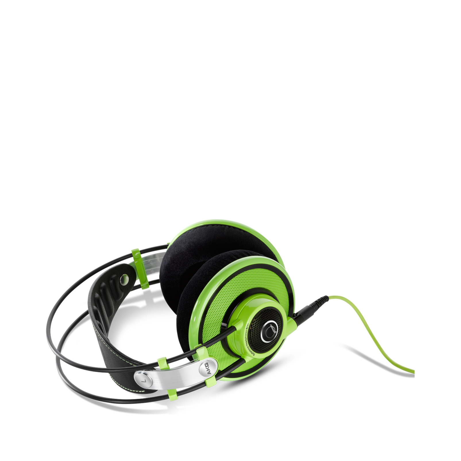 Q701 - Green - Quincy Jones Signature line, Reference-Class Premium Headphones - Detailshot 2