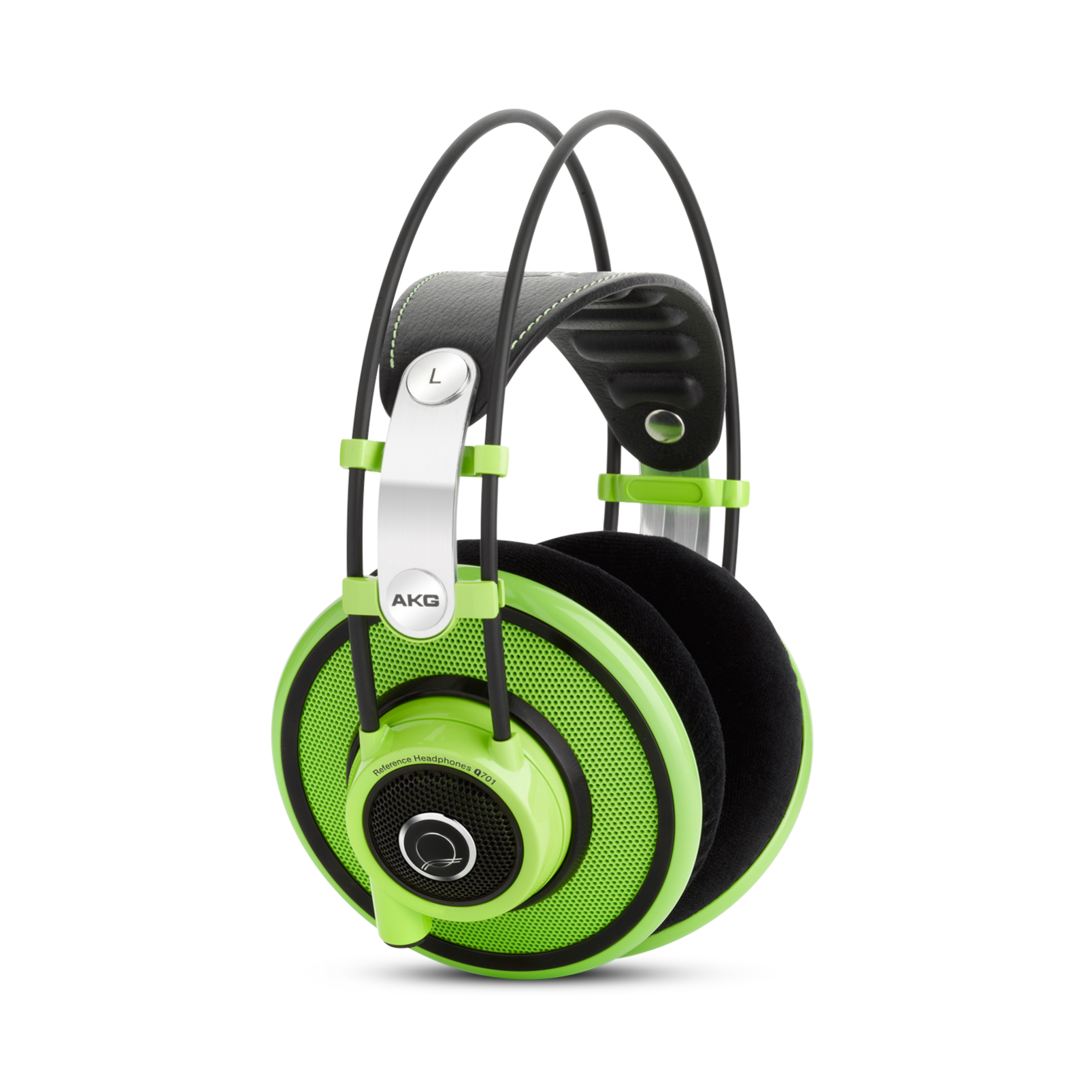 Q701 - Green - Quincy Jones Signature line, Reference-Class Premium Headphones - Hero