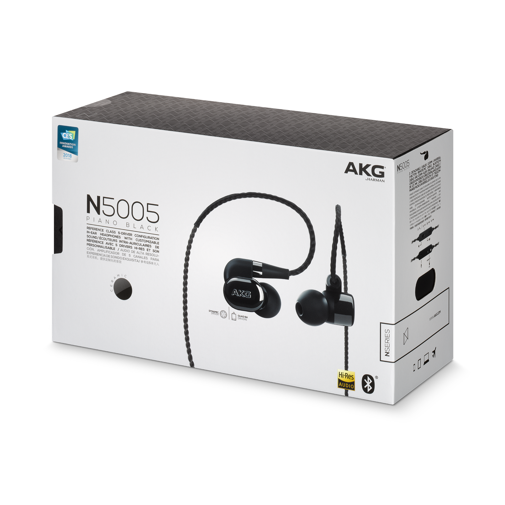 AKG N5005(エヌ5005) : AKG/Bluetoothイヤホン,ワイヤレス