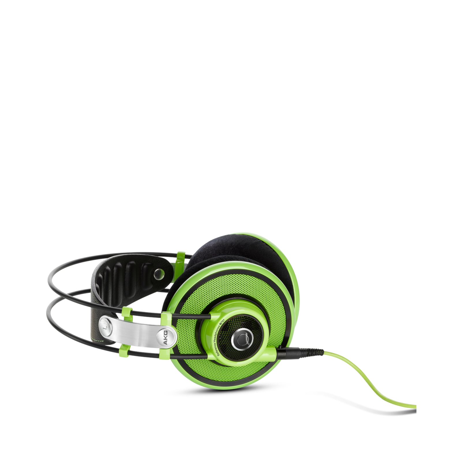Q701 - Green - Quincy Jones Signature line, Reference-Class Premium Headphones - Detailshot 1