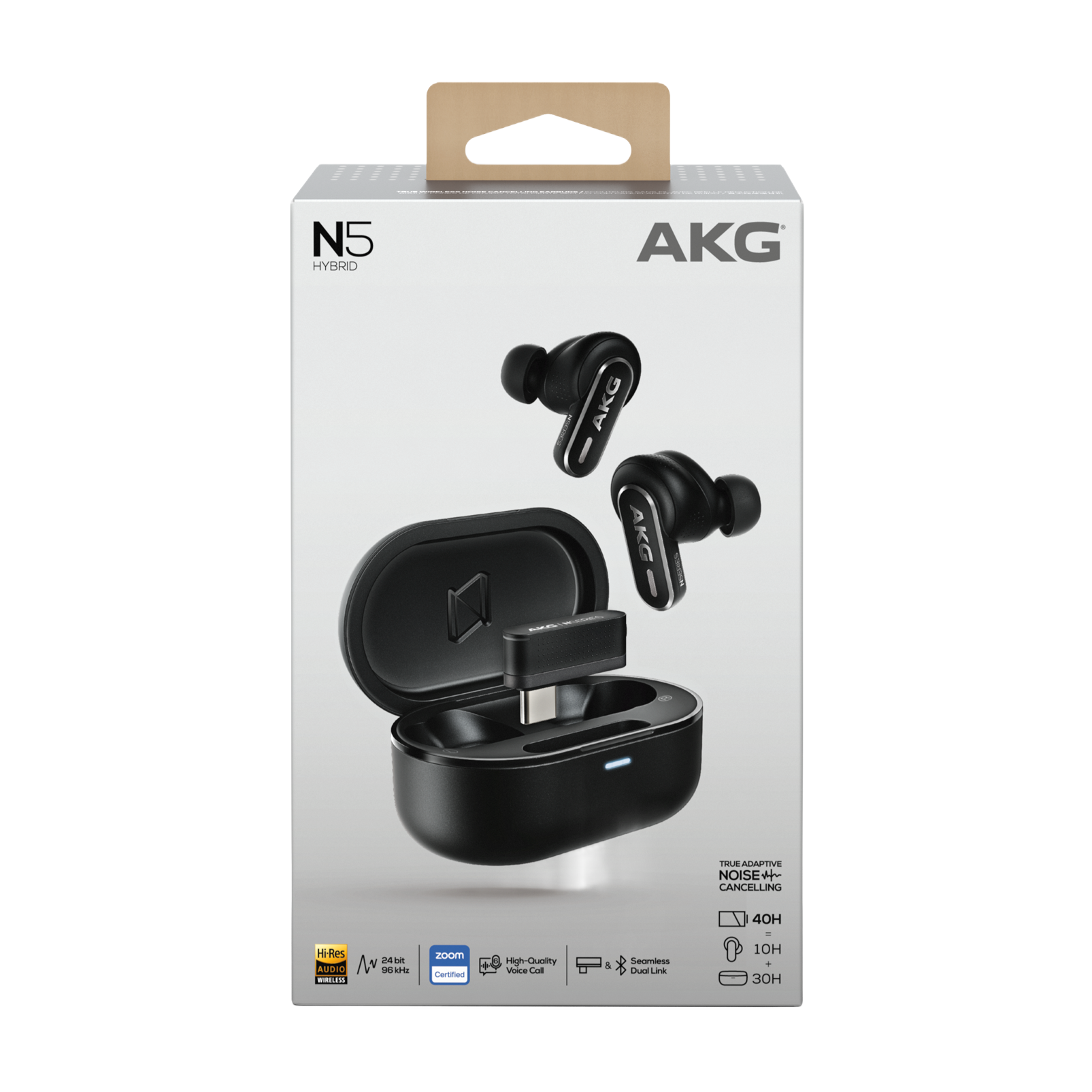 【早いもの勝ち！】AKG N5 Hybridブラック AKG N5 Hybrid | ハイブリッドノイズキャンセリング完全