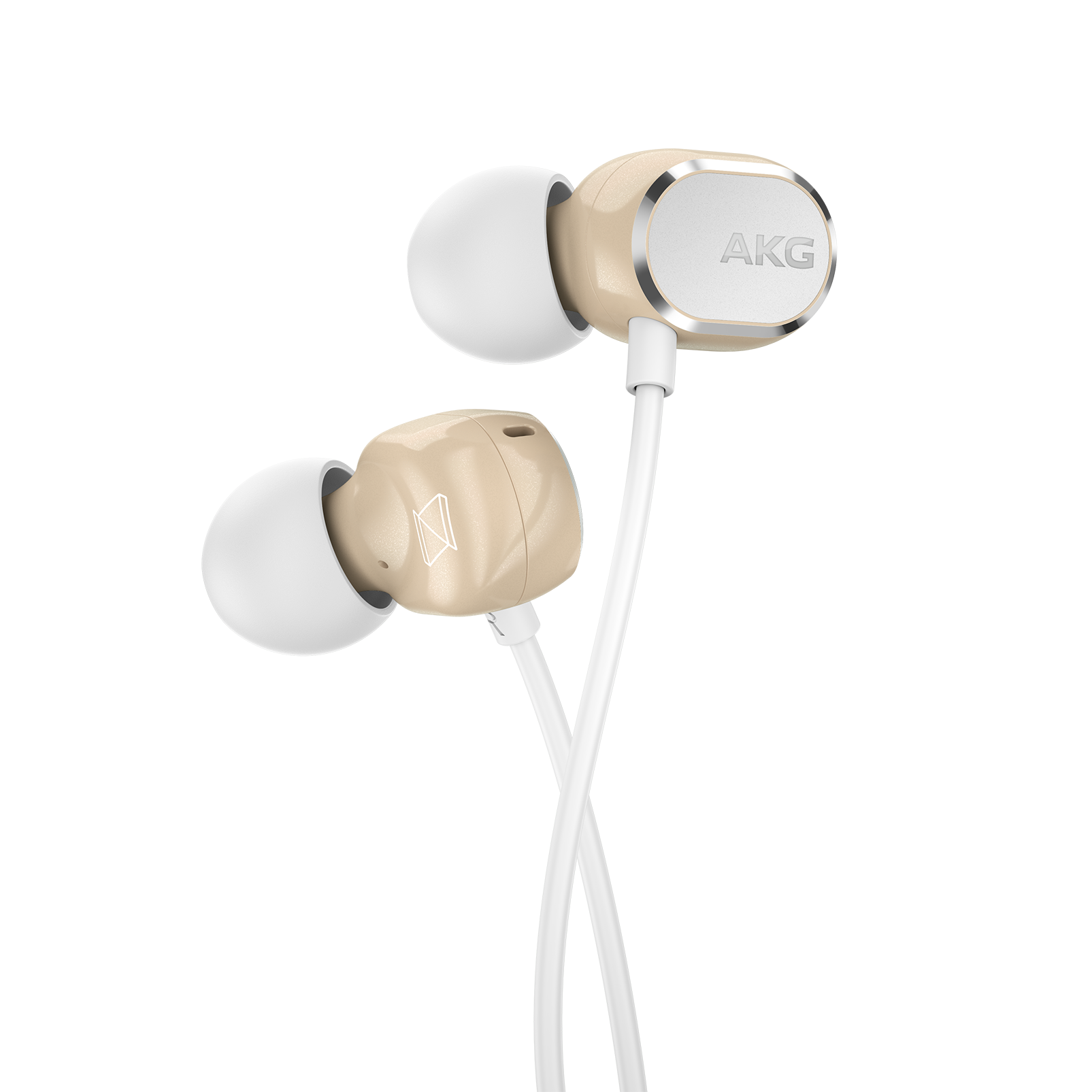 AKG N25 - Beige - Hi-Res in-ear headphones - Detailshot 1