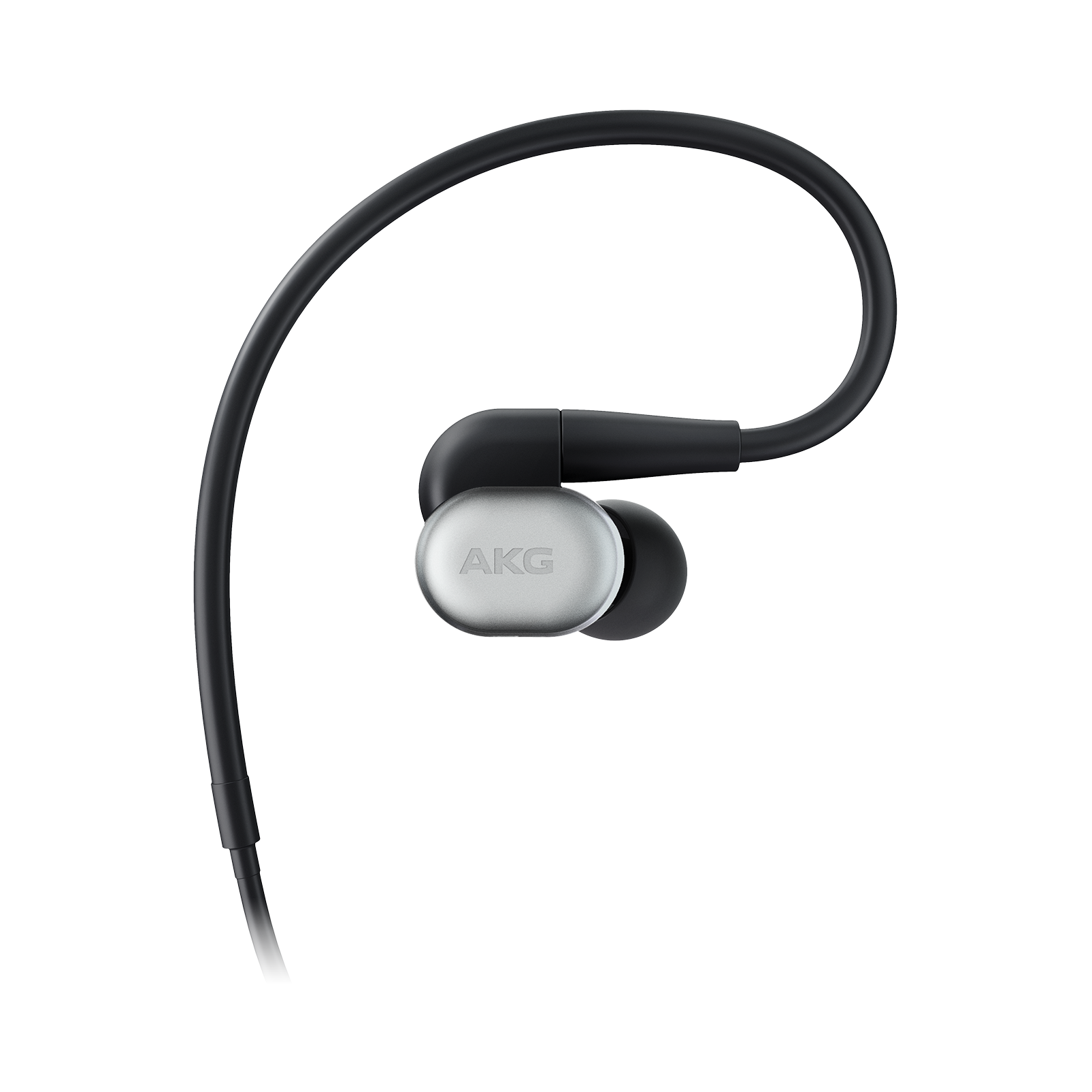AKG N30 - Silver - Hi-Res in-ear headphones with customizable sound - Hero